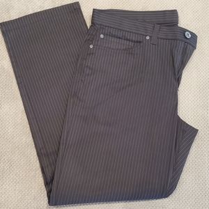 Express mens Chino 36x30 black pinstripe